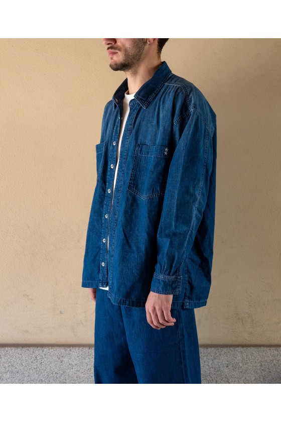 ICON DENIM-CAMICIA OVER