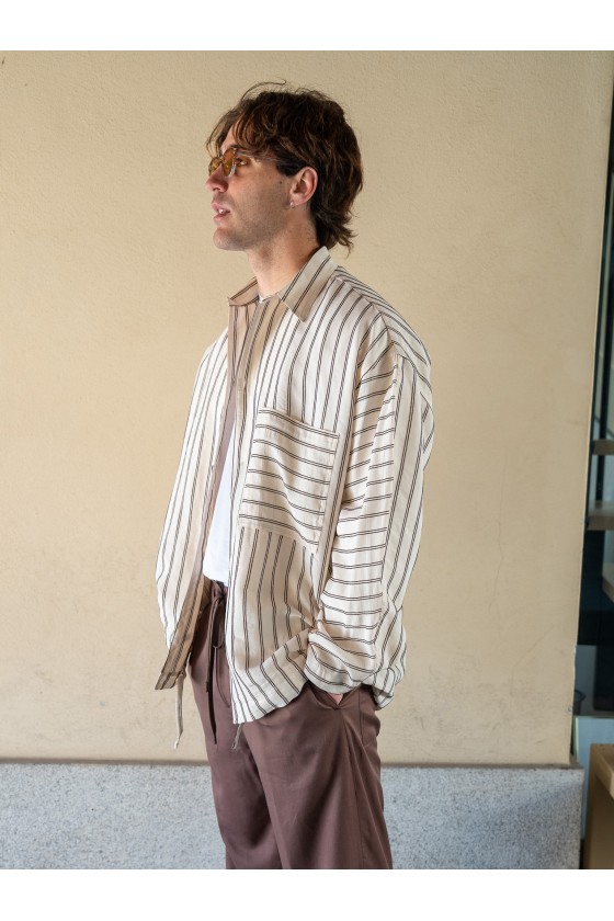 I'M BRIAN- CAMICIA OVER BEIGE