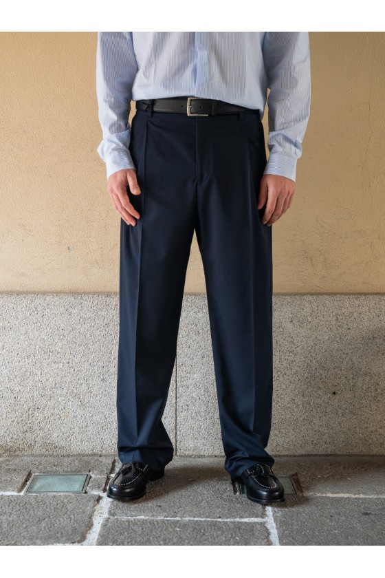 MARSEM- PANTALONE PALAZZO BLU