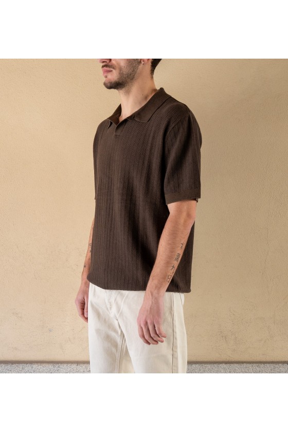 SELECTED HOMME- POLO MORO