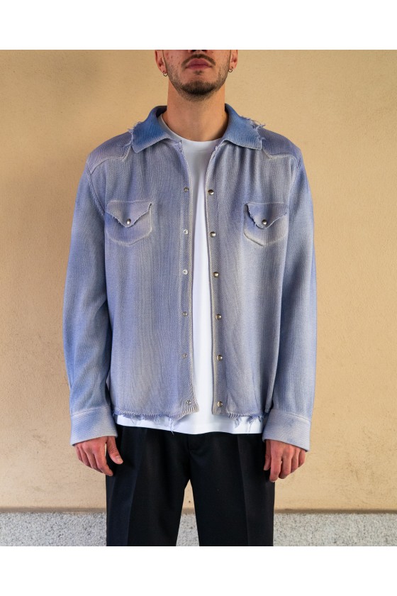 AMARANTO - CAMICIA DESTROYED