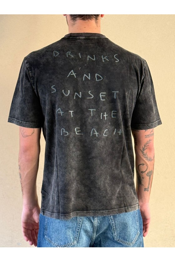 TOOCO - T-SHIRT WRITTEN NERA