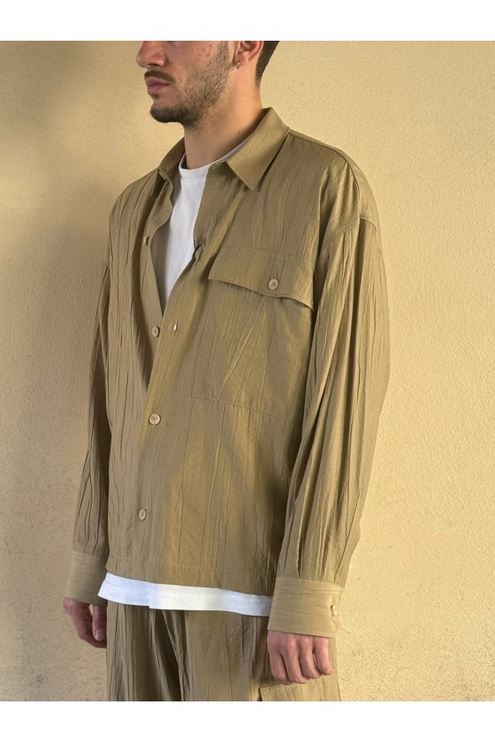 I'M BRIAN- CAMICIA OVER BEIGE