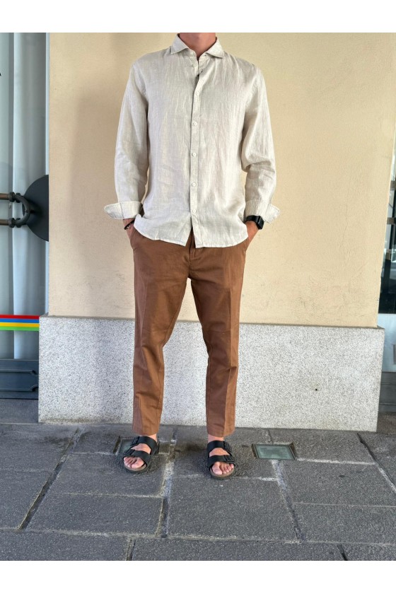 URBAN RING - PANTALONE LINO...