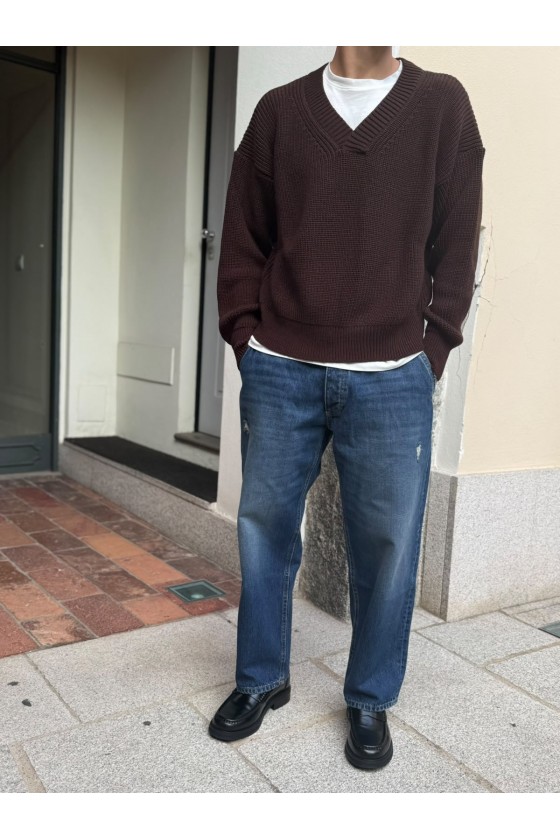 MARSEM – Maglione Marrone...