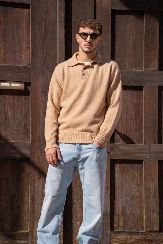 AMARANTO - MAGLIONE POLO IN...