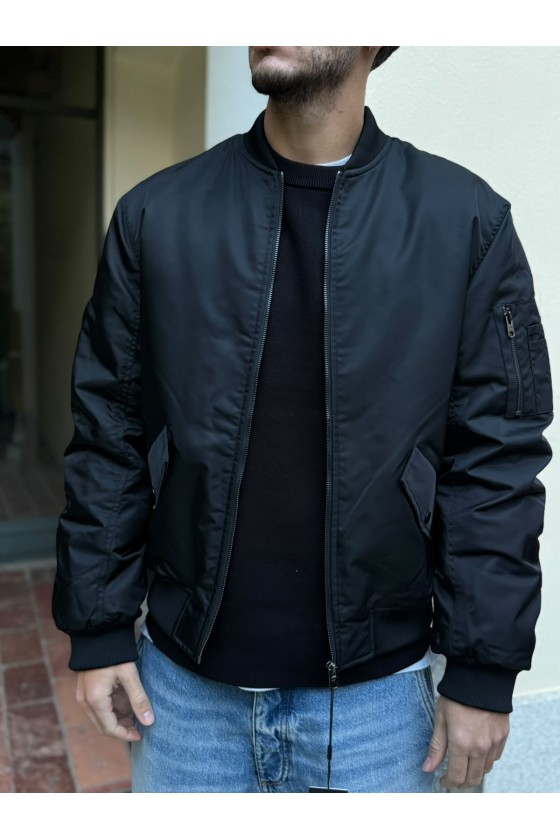 URBAN RING - BOMBER NERO